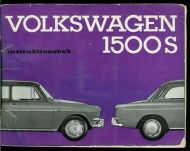 VOLKSWAGEN 1500 S. 1963