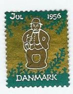 1956, dansk julemerke.