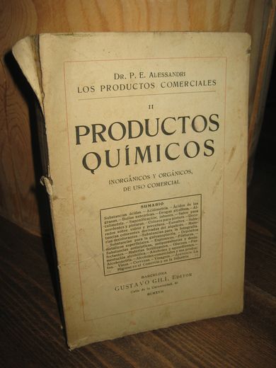 ALESSANDRI: II. PRODUCTOS QUIMICOS. MCMXVII.