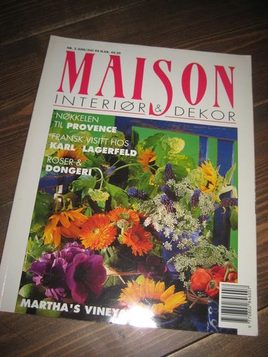 1994,nr 003, MAISON INTERIØR & DEKOR.