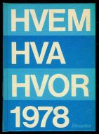 1978, HVEM HVA HVOR.