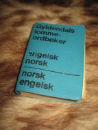 GYLDENDALS LOMME ORDBØKER. Engels - norsk  / norsk - engelsk.1965. 