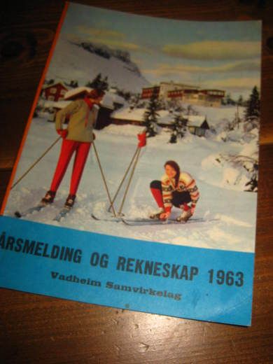 1963, ÅRSMELDING OG REKNESKAP, VADHEIM SAMVIRKELAG.