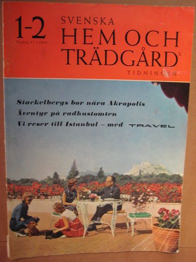 1959,nr 001, SVENSKA HEM- OCH TREDGÅRD'S TIDNINGEN.