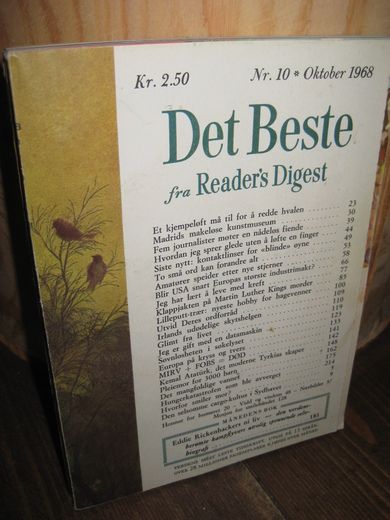 1968,nr 010, Det Beste fra Readers Digest.