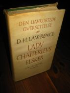 LOWRENCE:LADY CHATTERLEYS ELSKER. 1954.