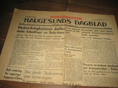 1948,nr 266, HAUGESUNDS DAGBLAD.