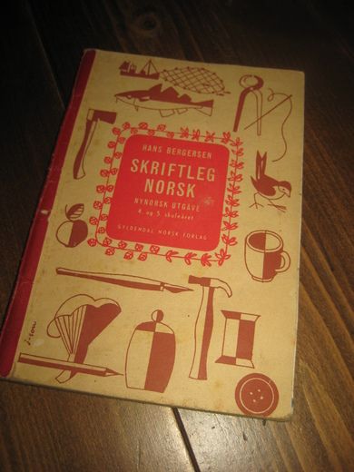 BERGERSEN: SKRIFTLIG NORSK. 4. OG 5. SKULEÅR. 1953.