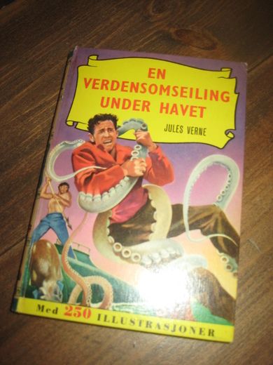 VERNE, JULIUS: EN VERDENSOMSEILING UNDER HAVET. Bok nr 11, 1960.