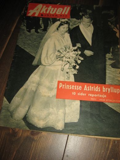 1961,nr 002, Aktuell. 10 sider fra Prinsesse Astrids bryllup.