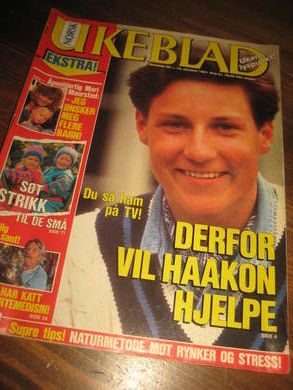 1991,nr 042, NORSK UKEBLAD. HAAKON