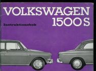 VOLKSWAGEN 1500 S. 1963