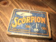 Eske uten innhold, SCORPION, 50-60 tallet.