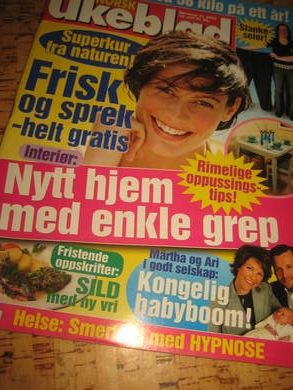 2003,nr 021, NORSK UKEBLAD. Martha og Ari Behn