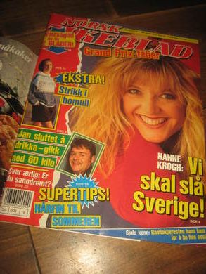 1991,nr 018, NORSK UKEBLAD. HANNE KROGH