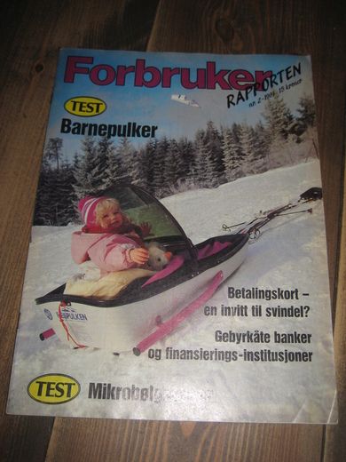 1991,nr 002, Forbruker RAPPORTEN.