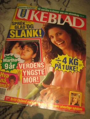 1994,nr 001, NORSK UKEBLAD. DIANA