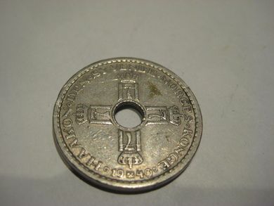 1940, 1 KRONE. GOD 1+