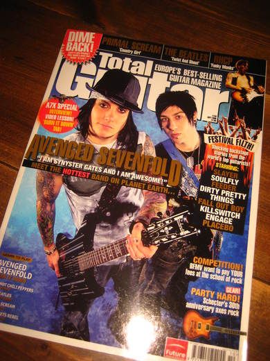 TOTAL GUITAR, 2006, SEPTEMBER,  ISSUE 153.