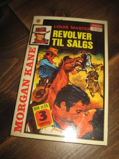 MASTERSON, LOUIS:  REVOLVER TIL SALS. Bok nr 55, 3. OPPLAG, 1980.