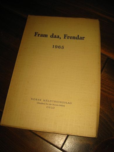 1965, Fram, daa, Frendar. 