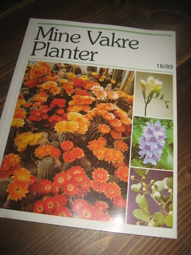 1989,nr 016, Mine vakre planter.