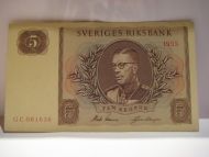 1955, 5 KRONOR, GC061636