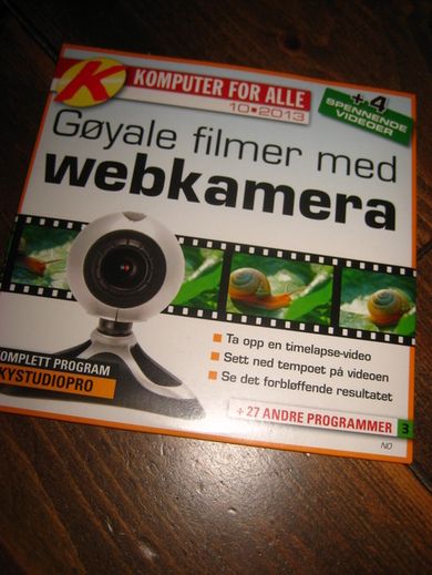 GØYALE FILMER MED WEBKAMERA.