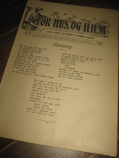 1907,nr 003, FOR HUS OG HJEM.