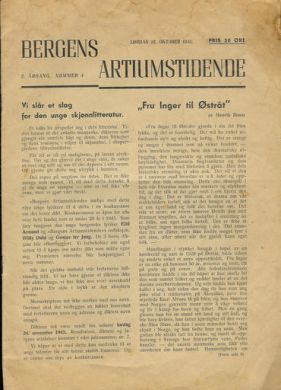 1945,nr 004, Bergens Artiumstidende