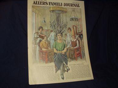 Reklameplakat for Allers Familiejournal