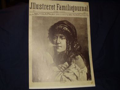 Reklameplakat for Illustrert Familiejournal