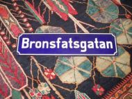 Emaljeskilt Bronsfatsgatan