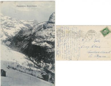 Flaamsdalen, Bergensbanen 1913