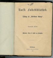 Norsk Folkebibliothek Tillæg til Verdens Gang 1882