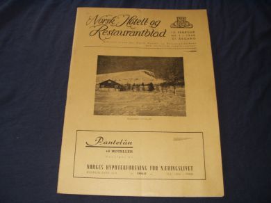 1946,nr 001, Norsk Hotell- og Resturantblad