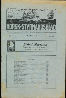 1946,nr 010, Norsk Styremandsblad