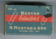 O.Mustad & Sønn: Binders