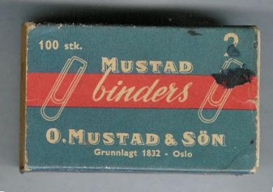 O.Mustad & Sønn: Binders