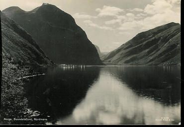 Sunndalsfjord, Nordmøre  1948