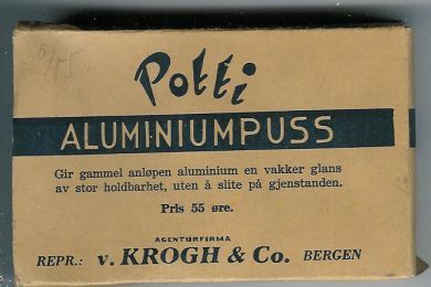 Potti aluminiumspuss