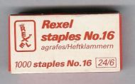 Rexel staples No 16