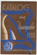 Katalog over utpusningsartikler 1939