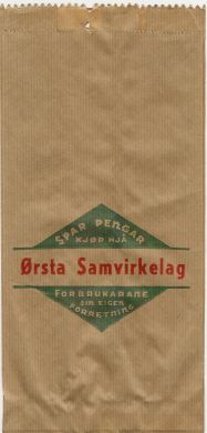 Pose fra Ørsta Samvirkelag