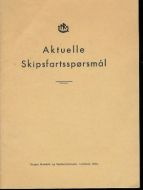 Aktuelle skipsfartsspørsmål 1951