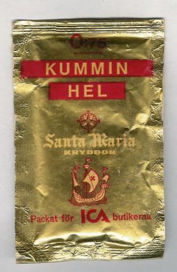 Kummin hel Santa Maria Krydder