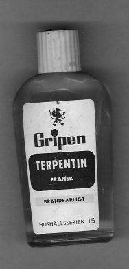 Gripen, Terpentin