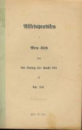 Affskedsprediken i Akerø Kirke 1871