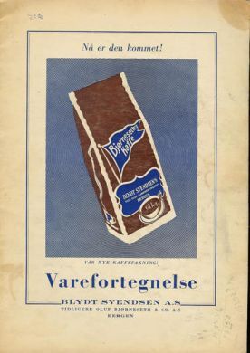 Varefortegnelse 1953